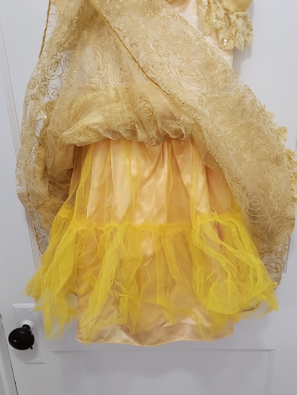 Disney Parks Child's Beauty and the Beast Belle Dress Costume - Picture 13 of 15